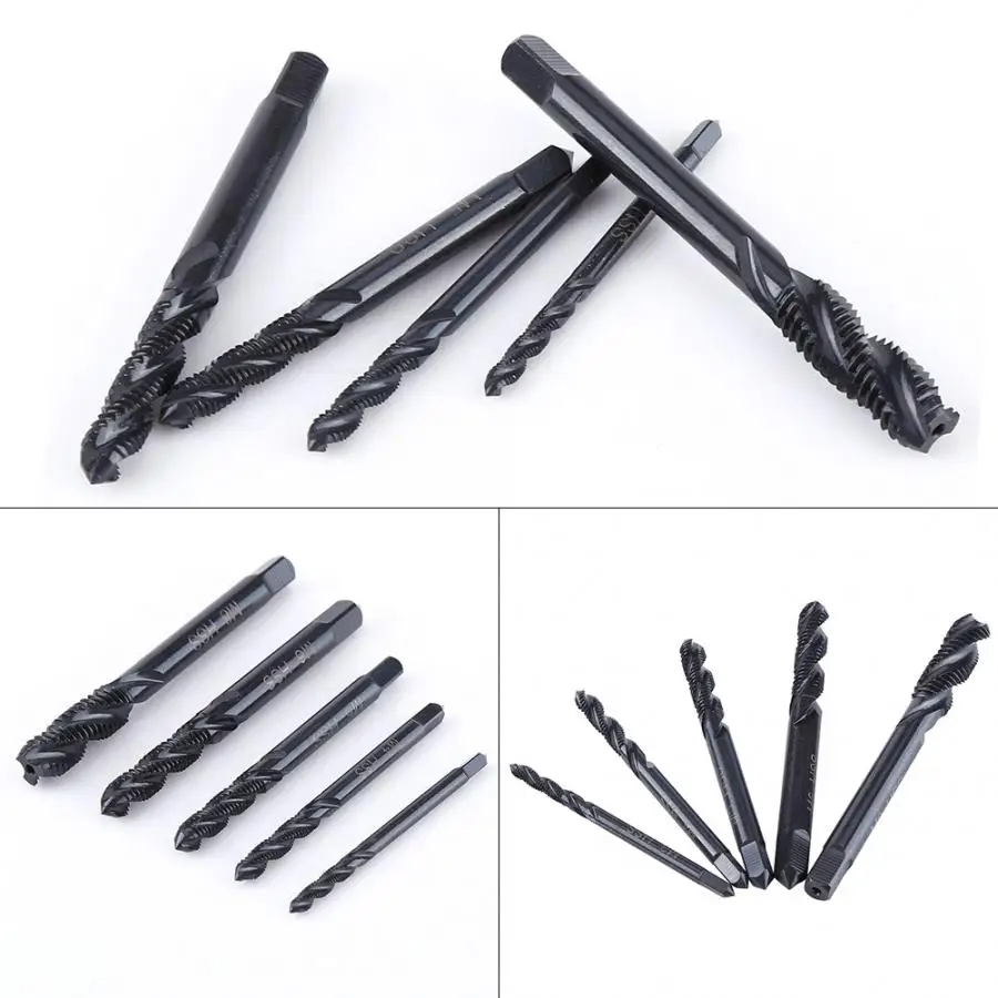 5 шт. набор ручных сверл 3/4/5/6/8 мм|Метчик с резьбой| |