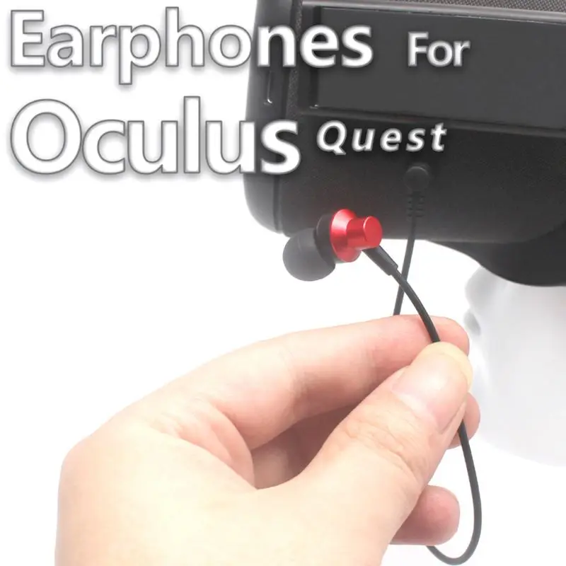 

Game In Ear Travel Lightweight Wired Earphone VR Headset For Oculus- Quest
