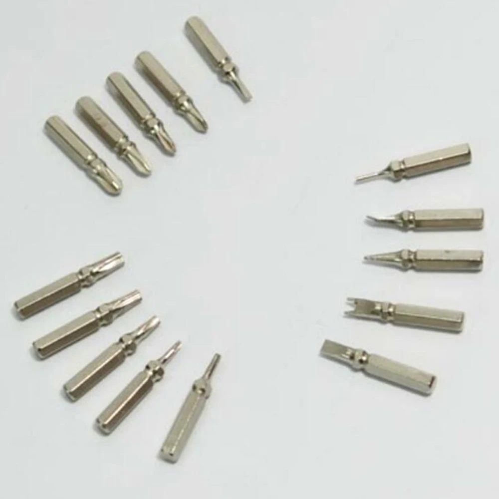 

16 IN 1 Small MINI REPAIR SCREWDRIVER TOOL KIT SET FIX +15 Bits Magnetic Driver