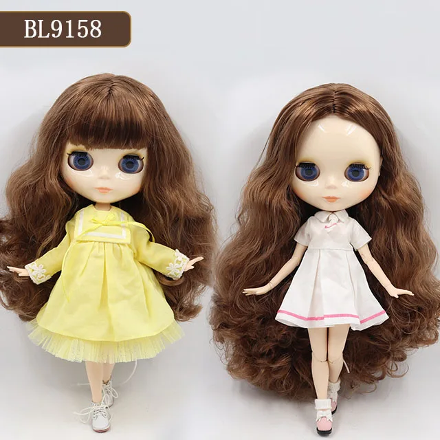 Ледяная фабрика Blyth кукла 1/6 BJD индивидуальные обнаженные тела с белой кожей, глянцевое лицо, подарок для девочки, игрушка