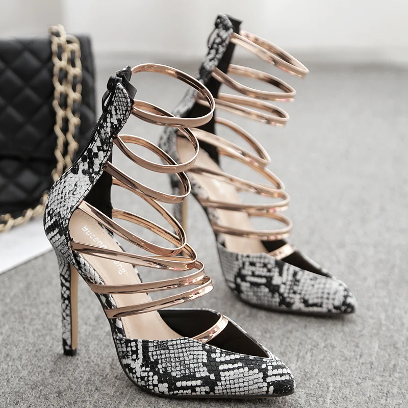 2019 г. Женские босоножки на высоком каблуке 11 см женские туфли-Фетиш тонком принт