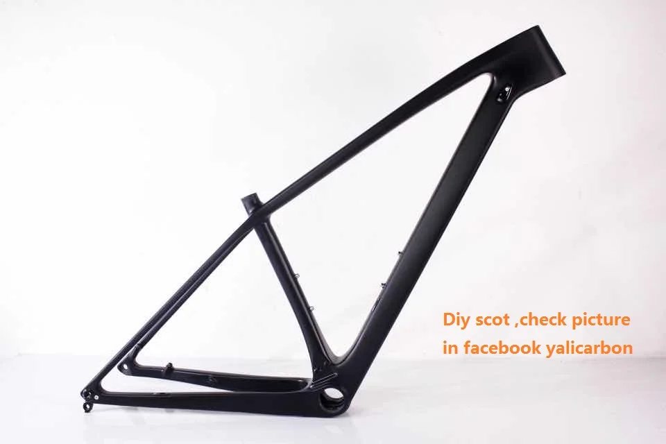 diy color M05 новейшая карбоновая mtb рама 29er 27,5 ER 15 17 19 BSA BB30 коническая рама для горного велосипеда 2 года - Цвет: diy color