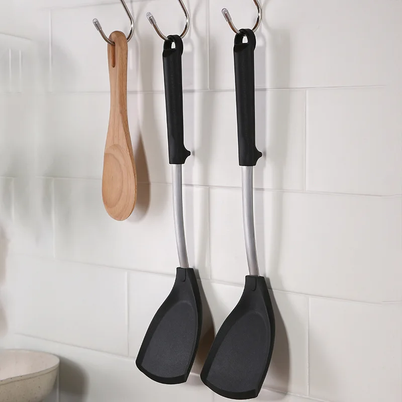 

Niet-stok pot, silica gel schep, pot schep, huishoudelijke keukengerei, kooklepel, antischilfers, hoge temperatuurbestendigheid,