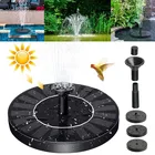 Мини-фонтан на солнечной батарее, пруд, водопад, украшение для сада, для птичьей ванны, солнечная панель, фонтан с орнаментом