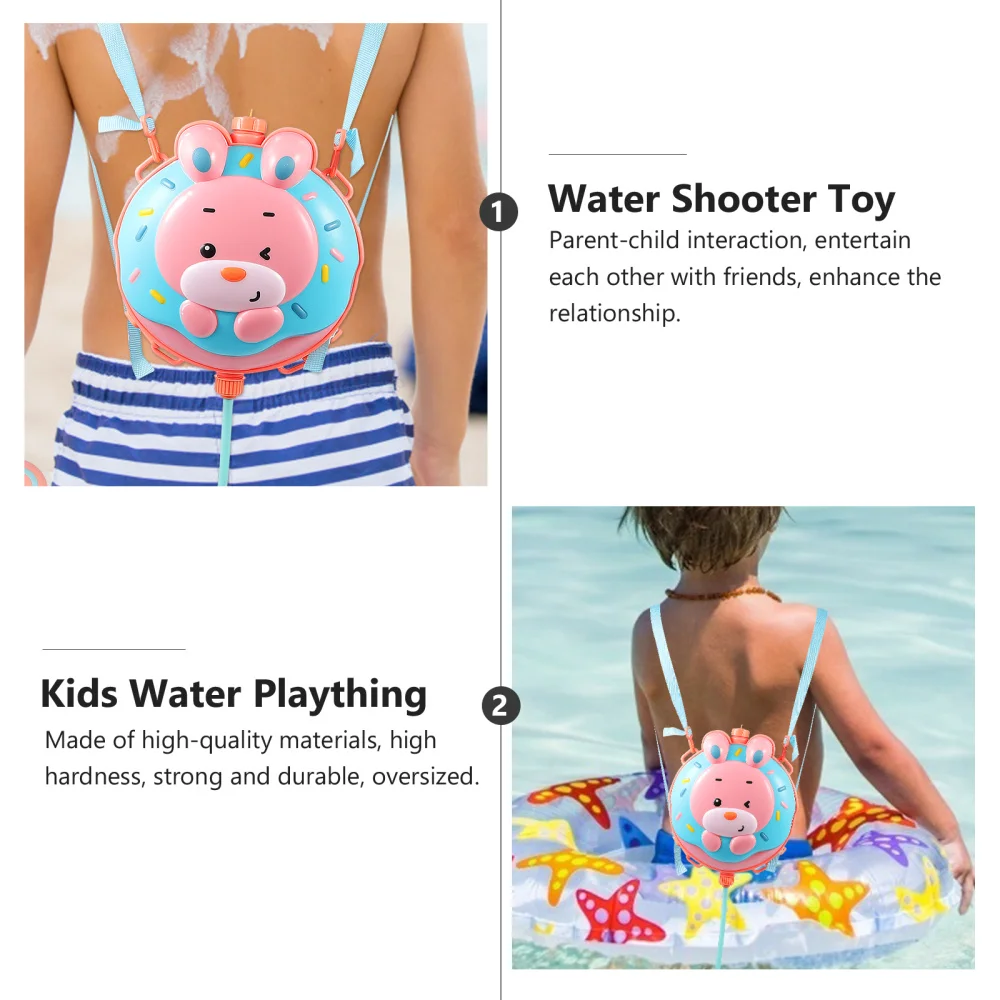 

1Pc Backpack Water Shooter Kids Water Plaything Water Water