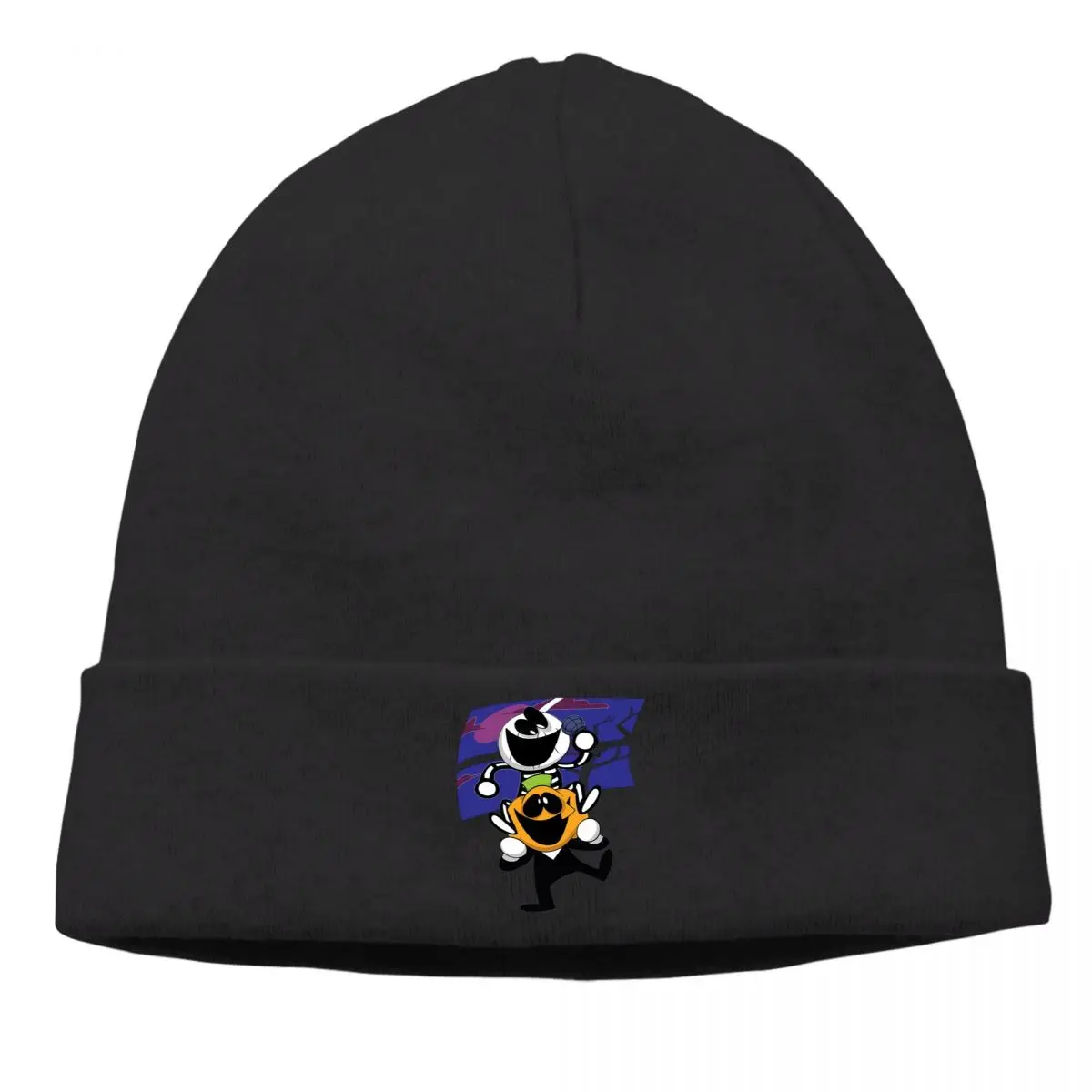 Friday Night Funkin Daddy Dearest Rhythm Game Skullies Beanies Caps Clown Knit Winter Warm Bonnet Hats Unisex Ski Cap