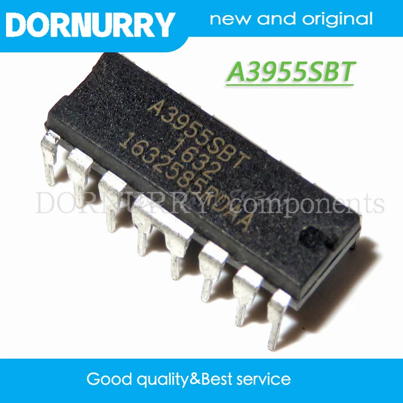 

10pcs A3955SB A3955SBT stepper motor driver chip DIP DIP-16 DORNURRY