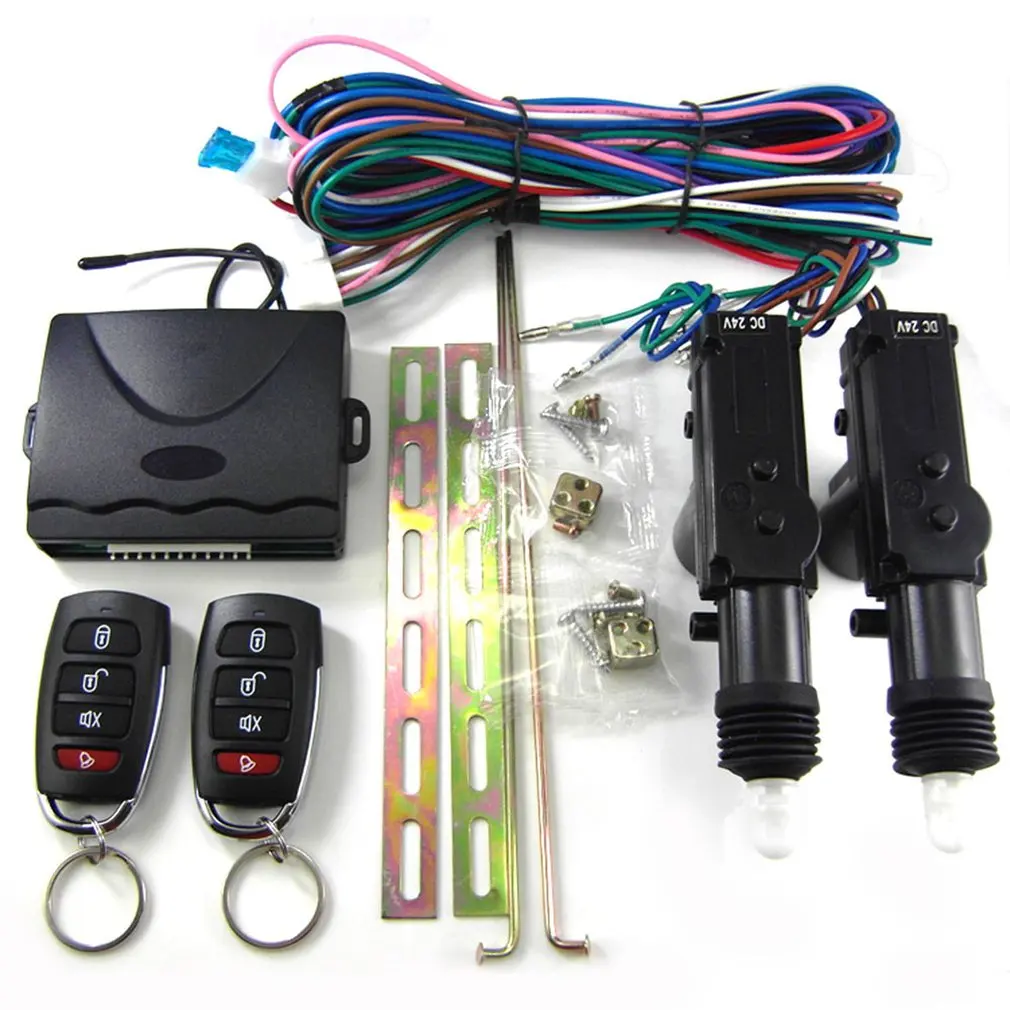 

CHADWICK 615-8101 24V Car Remote Control Central Lock Anti-theft Device Electronic Door Control Lock Anti-theft Device