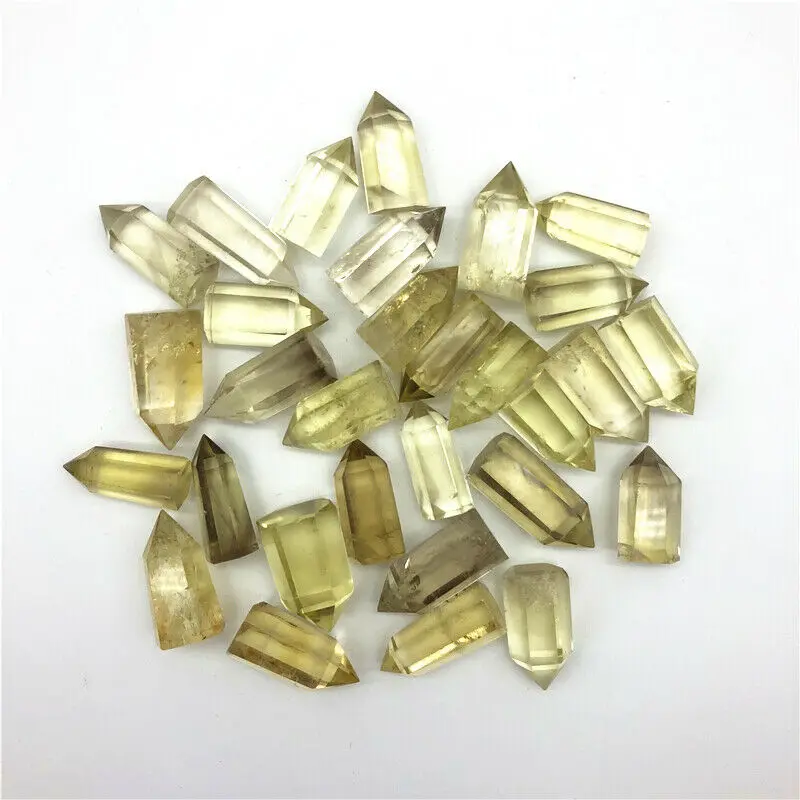 Бесплатная доставка 20-40 мм натуральный цитрин желтый кварц кристалл обелиск