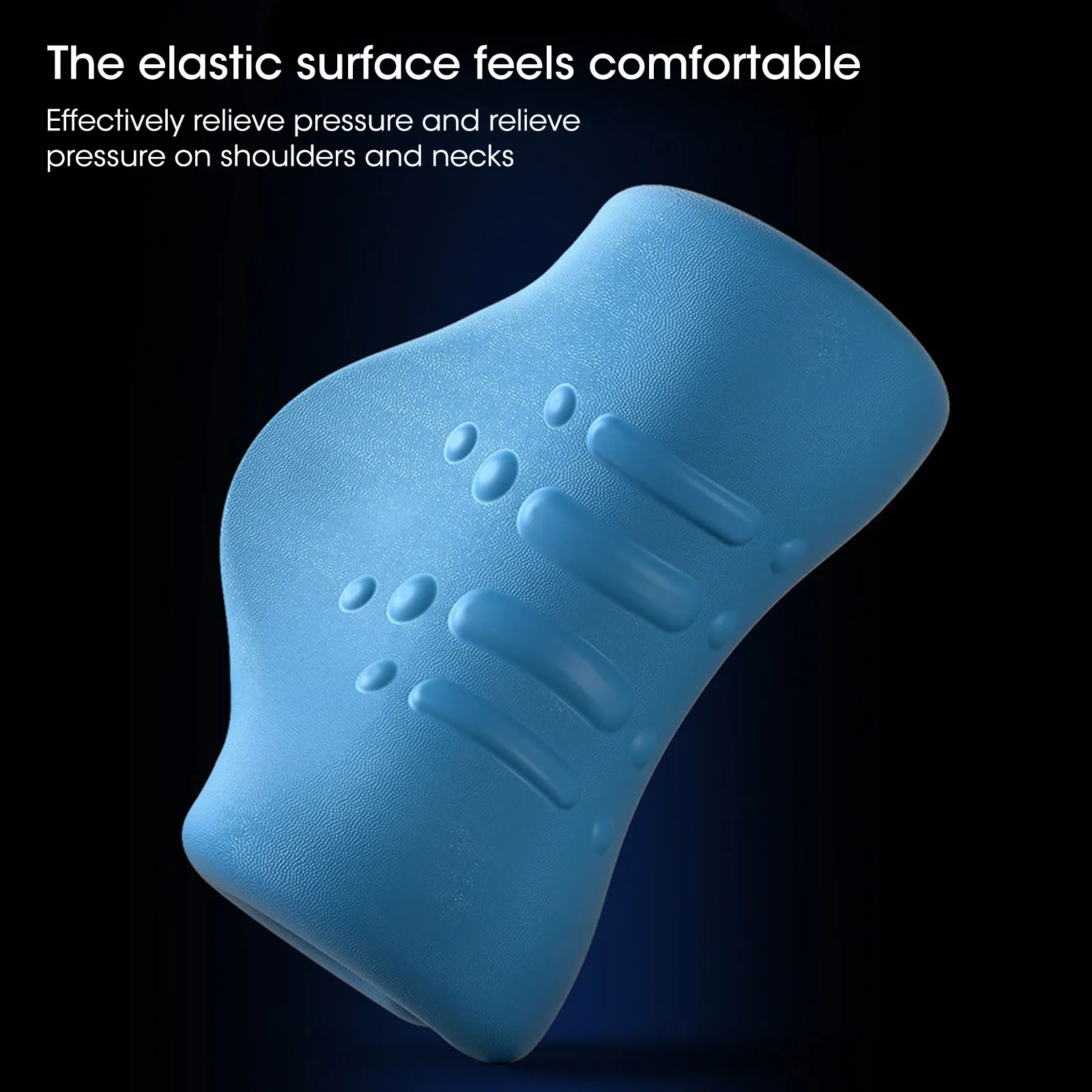 

Cervical Neck Traction Support Massage Pillow Gravity Pillow C-Rest Pain Relief Back Stretching Relax Neck Correct Massager