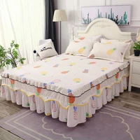 bed skirt pillowcase 3 piece set of sanded bed skirt bedclothes bed cover sanded sheets simple simmons bedspread