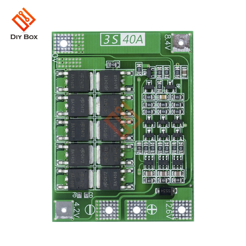 Smart BMS 1S 2S 3S 4S 5S 6S 7S 25/30/40/60A equalizer Balancer/Enhance 18650 Li-ion Lithium Battery Charger pcb Protection Board images - 6