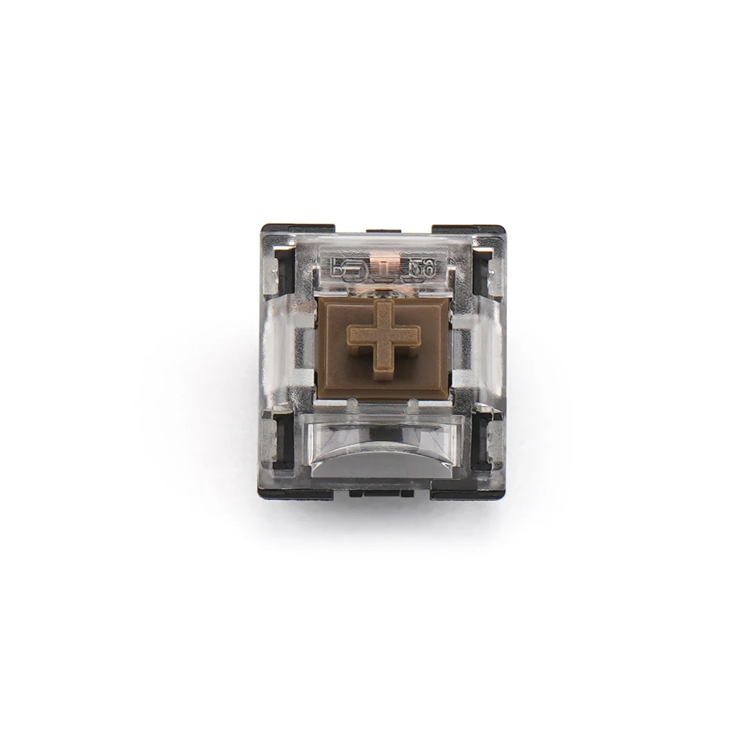 5 шт. 45 г индивидуальные тихие коричневые переключатели клавиатуры сделай сам