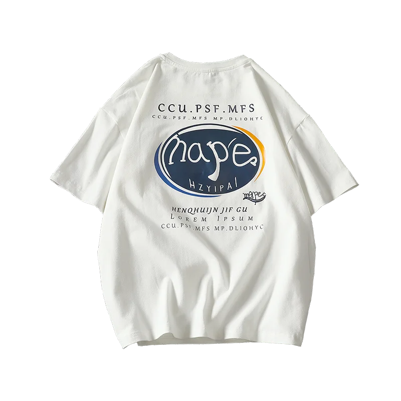 

Summer Male's Loose Short Sleeve T-shirt Men's Printing T-Shirts
