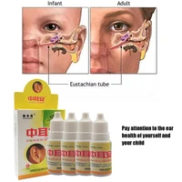 10pcs chinese herbal medicine ear drops earwax cleaner liquid acute and chronic otitis tinnitusdeafness sore health caring