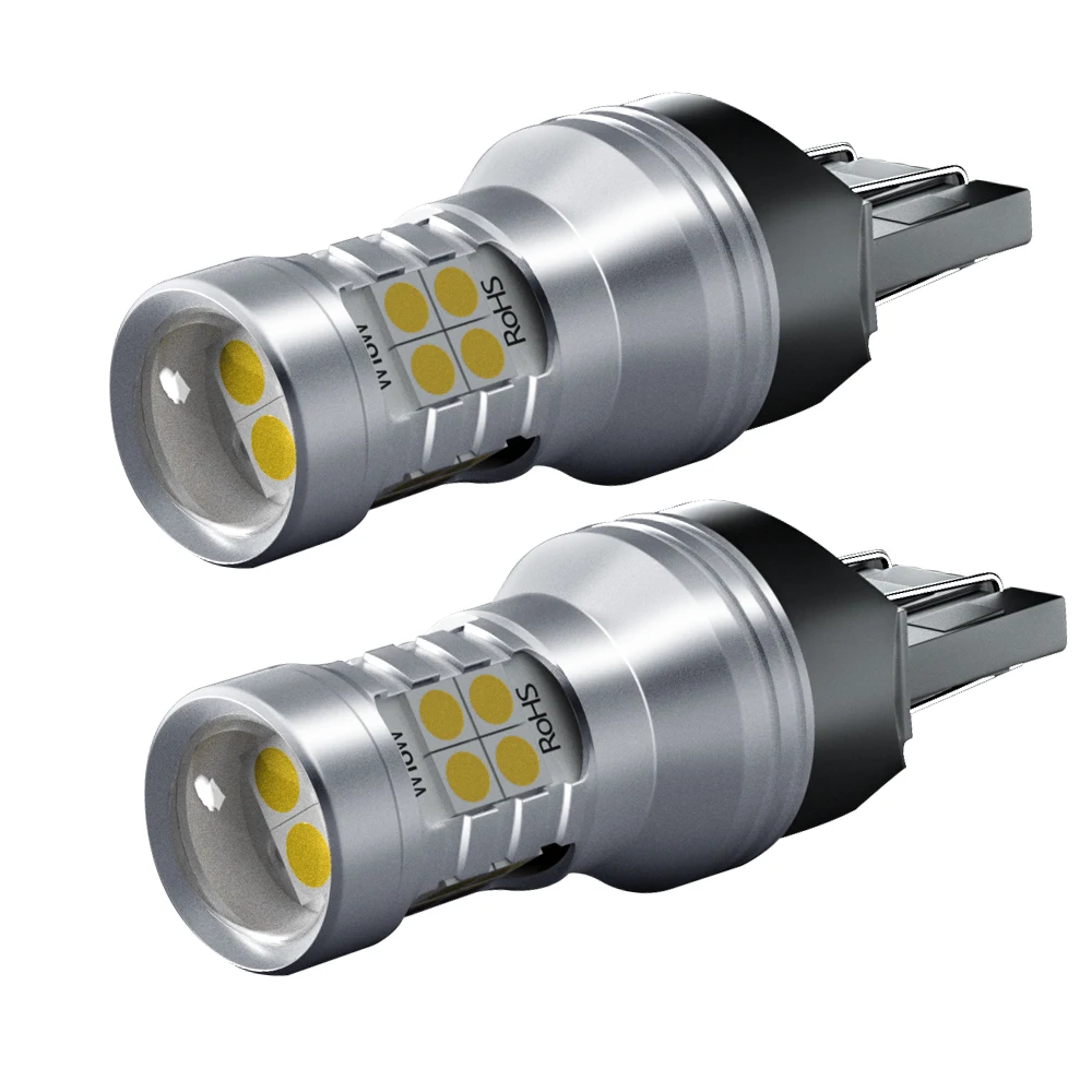 

2 шт. светодиодные дневные ходовые огни DRL, лампа Canbus W21/5W 7443 T20 для Chevrolet Malibu Trax Dacia Duster Logan 2 Sandero