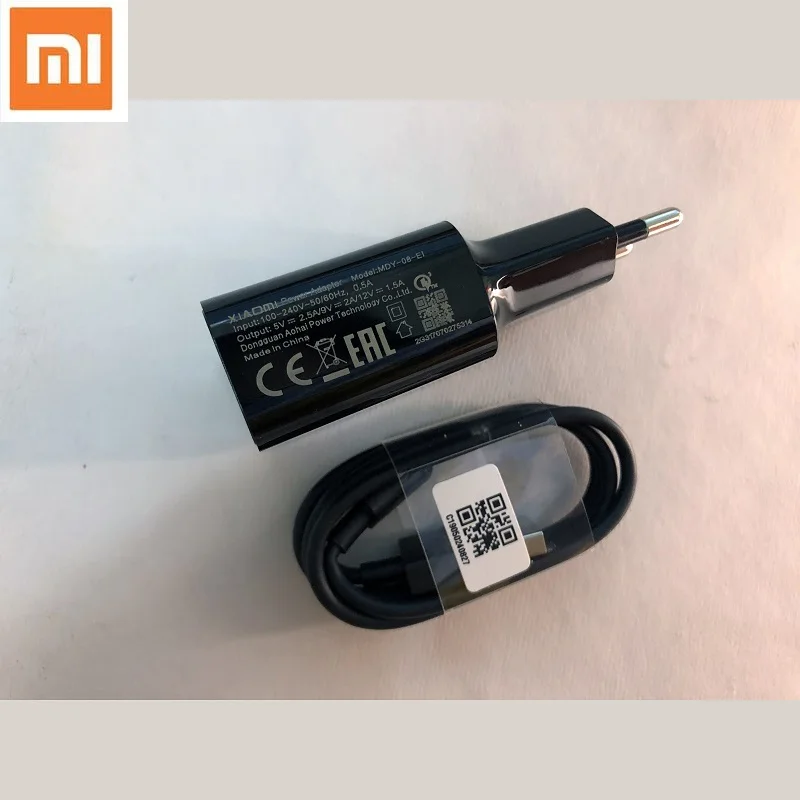 Xiaomi mi 2A зарядный кабель usb type C 100 см белый зарядный кабель питания для mi 6 8 SE mi x 2s Xiao mi EU быстрое зарядное устройство