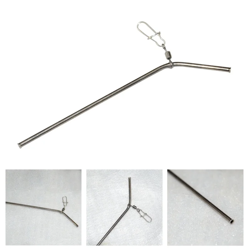 

5Pcs Balance Connector Brass Tube Fishing Tackle Anti Tangle Booms Sea Fishing Tools 5 / 7 / 9 CM