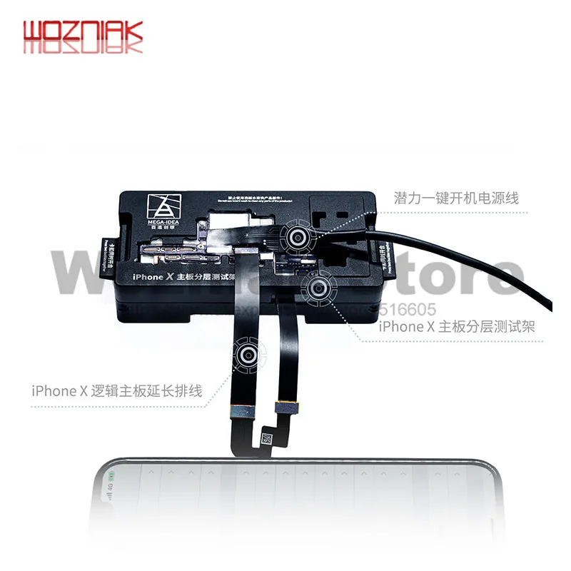 QIANLI производитель материнская плата многослойная испытательная Рамка для IPhone X XS MAX средний уровень радио частота логическая плата функция тестер