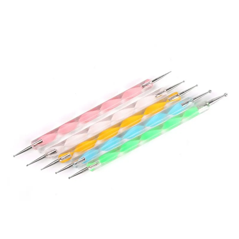 5 шт./компл. Лаковая ручка для дизайна ногтей карандаши инструменты захвата