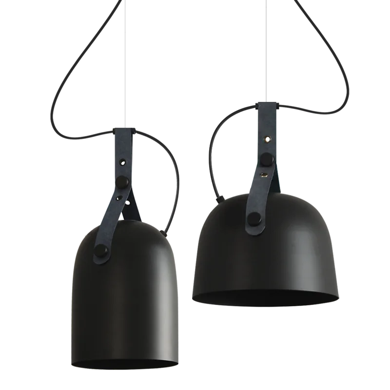 

American Industrial Style Personality Creative Design Cafe Bar Restaurant Ins Belt Small Chandelier