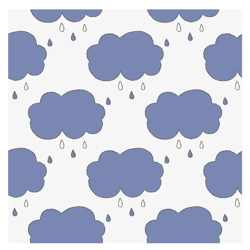 

AZSG Dark Clouds / Rain Clear Stamps/Seals For DIY Scrapbooking/Card Making/Album Decorative Silicone Stamp Crafts