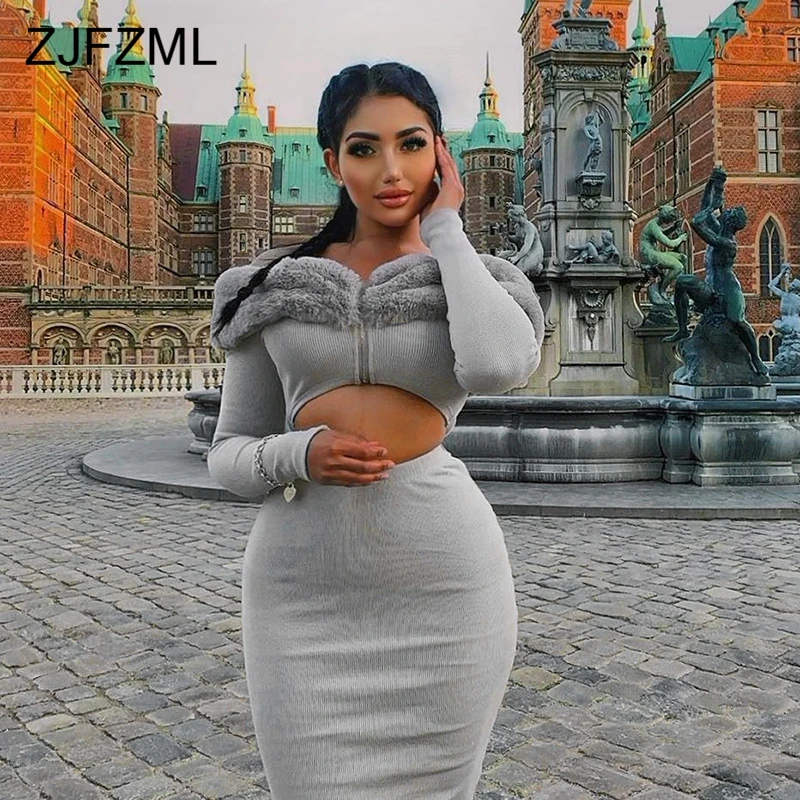 Пикантные комплекты из двух предметов для женщин короткий жакет с воротником