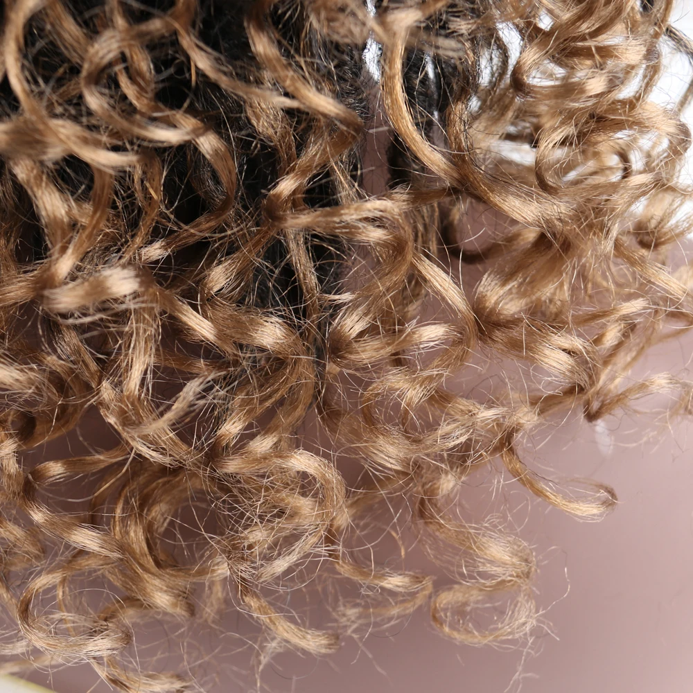 14 ''Goddness Locs парик для волос короткие синтетические мягкие искусственные