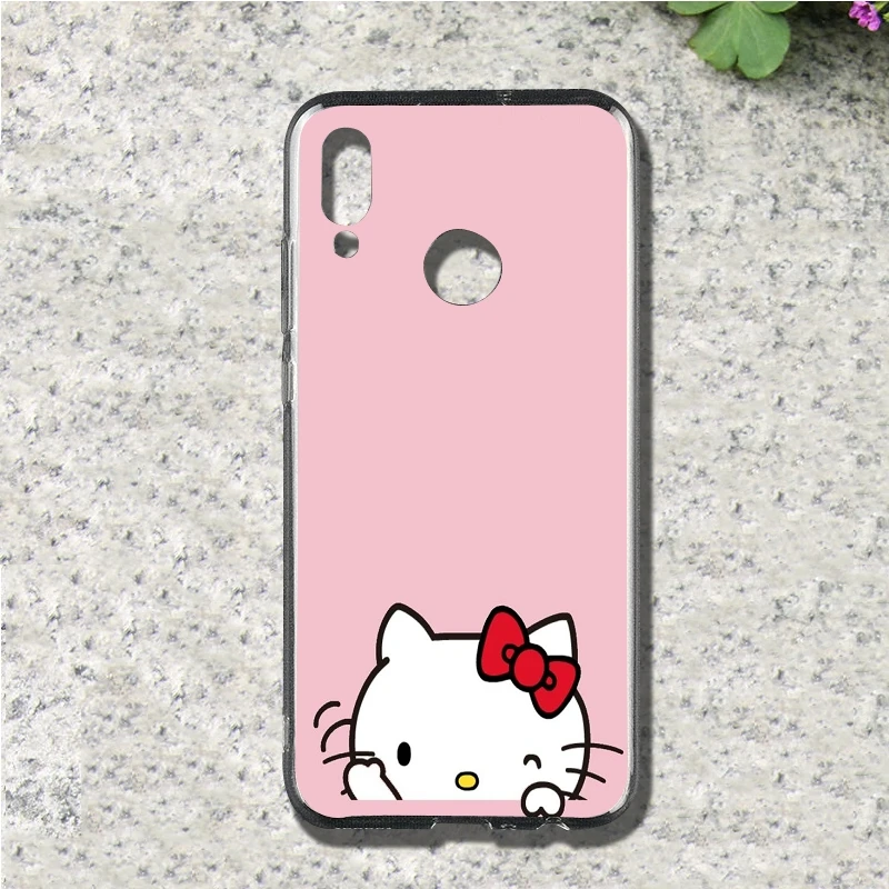 NO.4 Чехол для телефона hello kitty чехол для Huawei P7 P8 lite P9 lite mini P10 Plus P20 Lite P30 Pro мягкий чехол из ТПУ - Цвет: NO.4