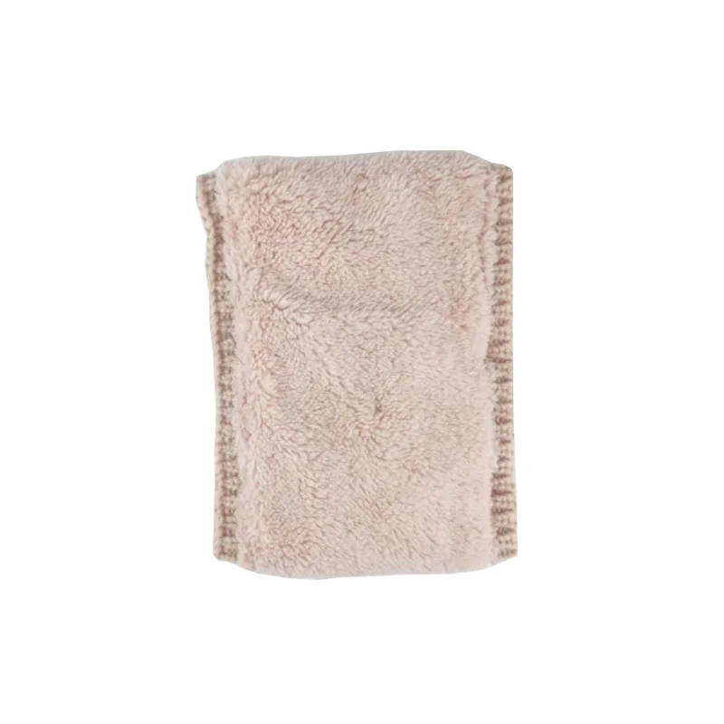 Шапка для малышей зимняя шапка двойная теплая шерстяная девочек ветрозащитная