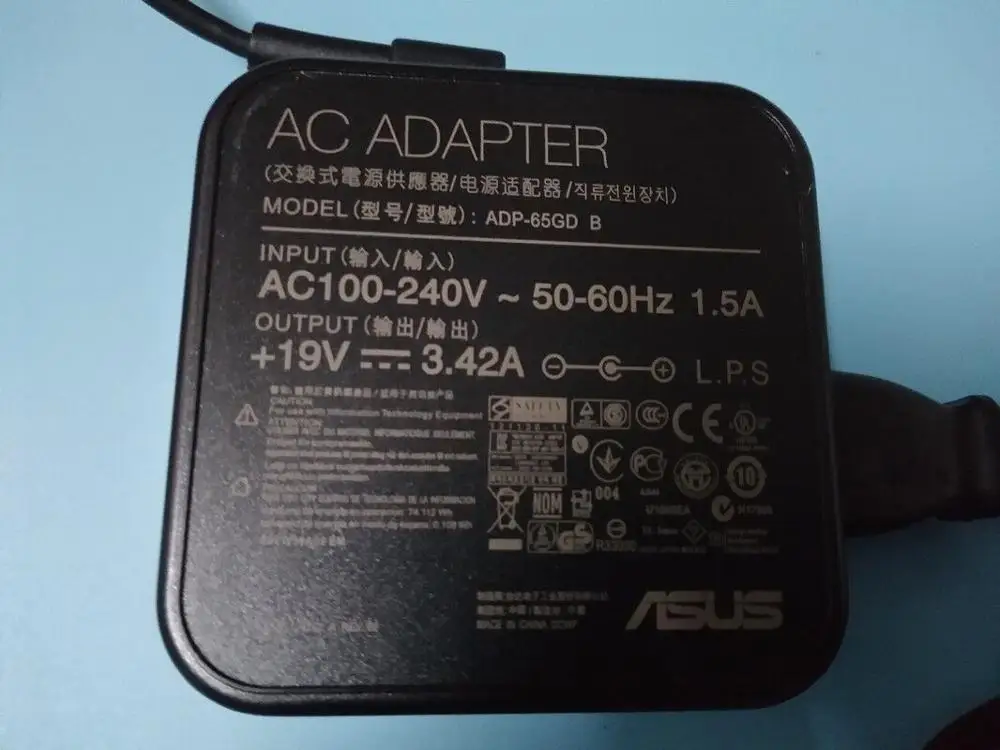 Зарядное устройство для ноутбука ASUS VivoBook EXA1203YH 19 в а 65 Вт 5 5*2 мм 100% оригинал серия