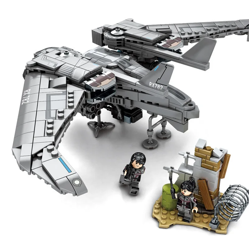 Senbao 107062 Военная крепостная БПЛА серия Шанхай детские строительные блоки