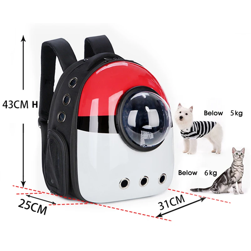 Рюкзак для собак переноска кошек путешествий на открытом воздухе двойная сумка