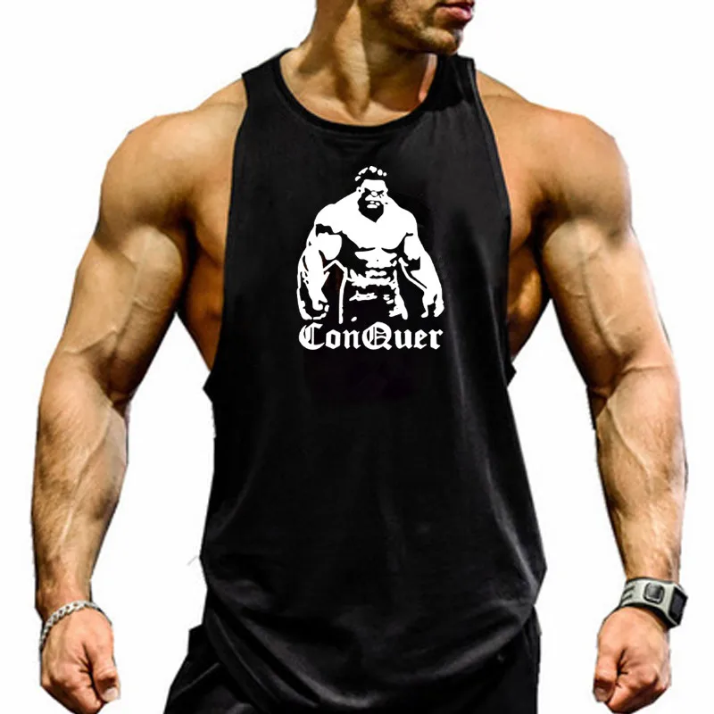 

New Summer Brand Vest Mesh Gym Clothing Mens Tank Tops Sleeveless Shirt Bodybuilding Equipment Fitness Men's Stringer Tanktop