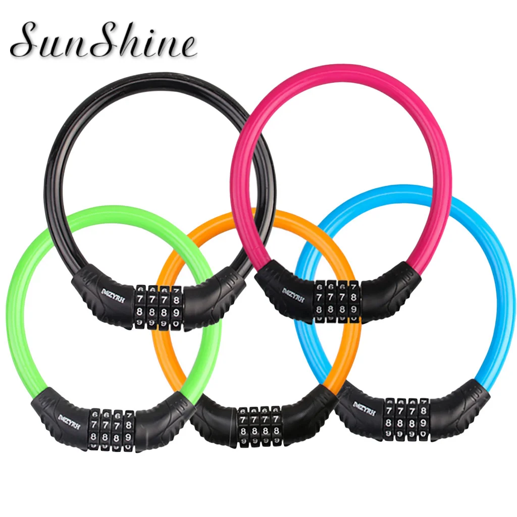 2020 замки для мотоциклов Велосипедные велосипедные тросы сверхпрочные