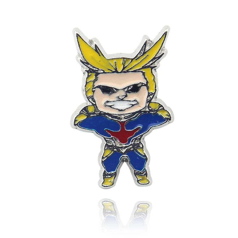 Brooch Горячая аниме мой герой Academy брелок Boku No Hero Academy брелки для мужчин и женщин автомобильные подарки, держатель для ключей Брелоки - Цвет: Brooch