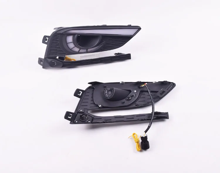 YUANEN 2 шт. DRL для Chevrolet Cruze дневные ходовые огни противотуманная фара крышка фары 12 в дневной сигнал для Chevy