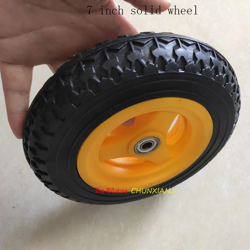 Грузоподъемность с молнией 1 шт. 180 мм трицикл тележка тигром медицинское колесо