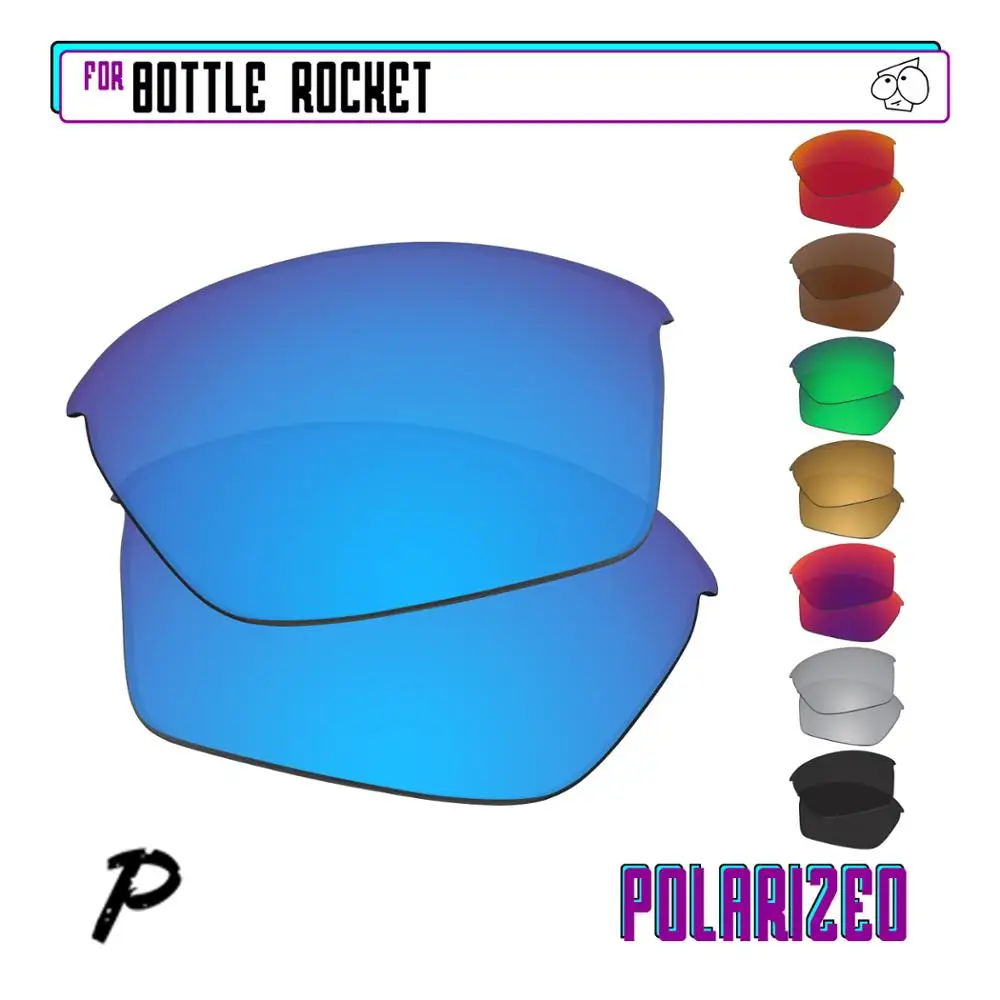 Фото Сменные поляризационные линзы EZReplace для солнцезащитных очков Oakley Bottle Rocket OO9164 — несколько вариантов №1
