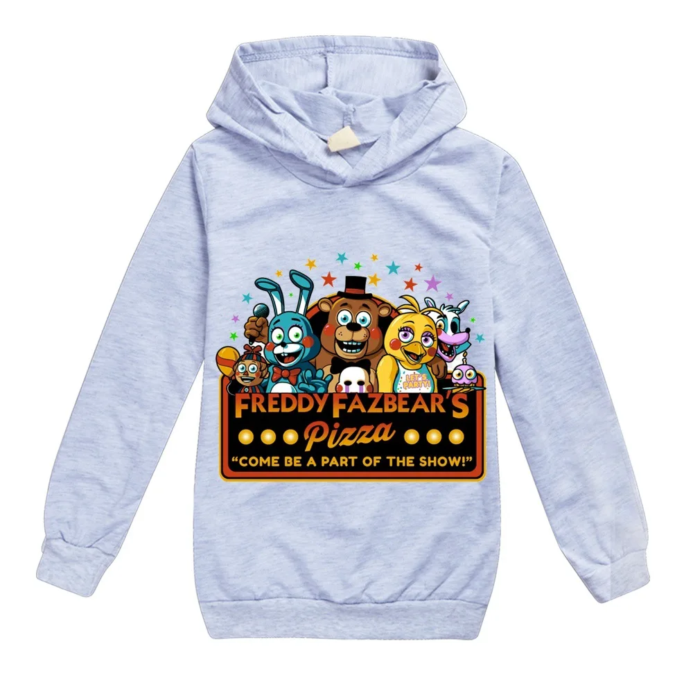 

2020 New Five Nights at Freddy's Boys Long sleeves Children T Shirts Kids Cotton Boy Clothes Five Nights At Freddys FNaF Tshirt