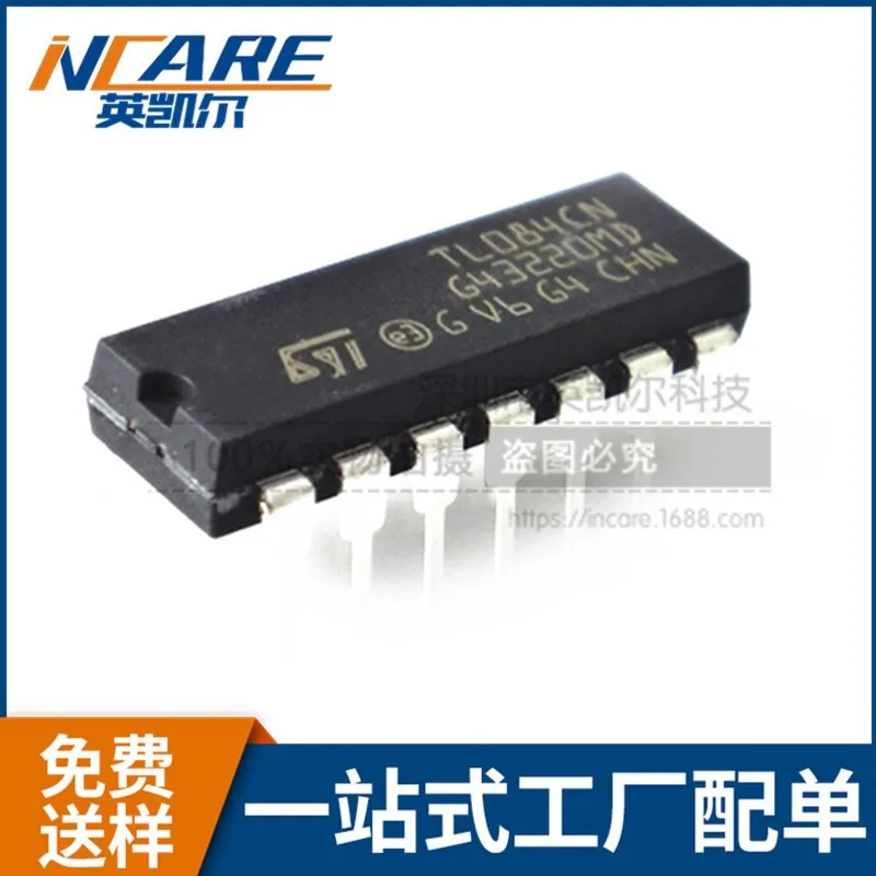 100% новый и оригинальный TL084CN TL084 JFET DIP 14|Запасные части| |