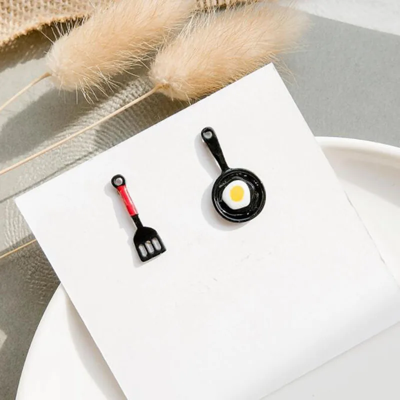 Серьги для женщин и девушек крупные модные ювелирные изделия забавный подарок