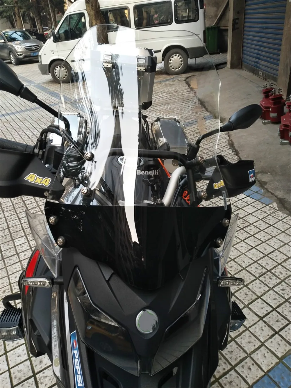 Лобовое стекло для мотоцикла для Benelli TRK502 TRK 502 TRK502X прозрачный
