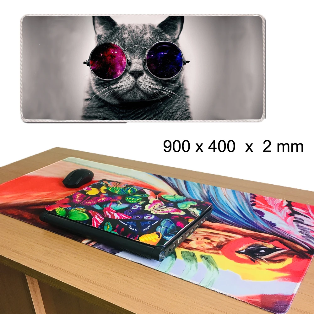 Tapis De Souris игровой лазерный коврик для мыши для мальчиков и девочек, нескользящий тонкий коврик для мыши, свободный размер, трекбол для ноутбука, коврик для мыши, коврики для мыши