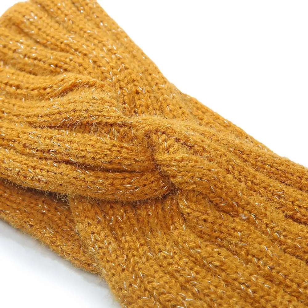 

Fashion Cross Ladies Hair Band Wash Face Keep Warm Knitted Headband for Women Girls Headbands Headwear Hair Bands Turban Hair Ac