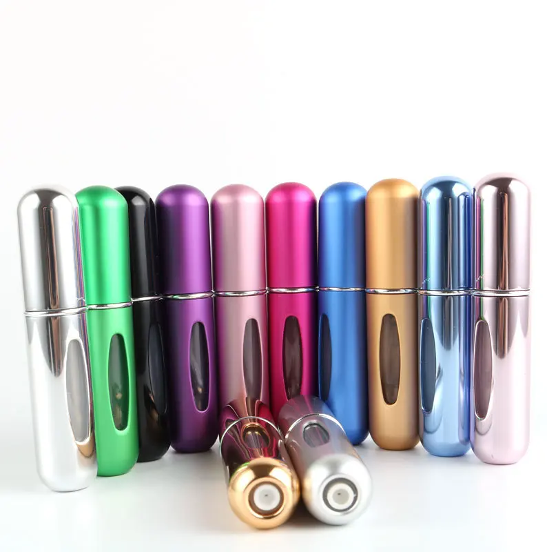 

16PCS 5ml Bottom-filled Perfume Spray Bottle Plastic Liner Cosmetic Toner Moisture Bottle Liquid Filling Pump Empty