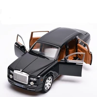 124 high simulation metal die cast alloy rolls royce phantom car model luxury car mdel collection decoration gift