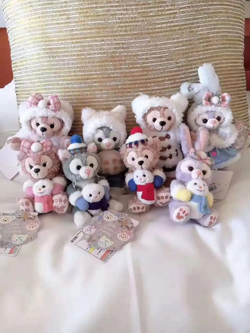 Дуффи медведь Лу друг шеллиай геланони кошка Стелла Джелли зимний праздничный