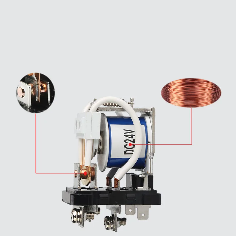 JQX 59F высокомощное электромагнитное реле 80A DC12 DC24V AC220V 1NO1NC|relay|relay power |