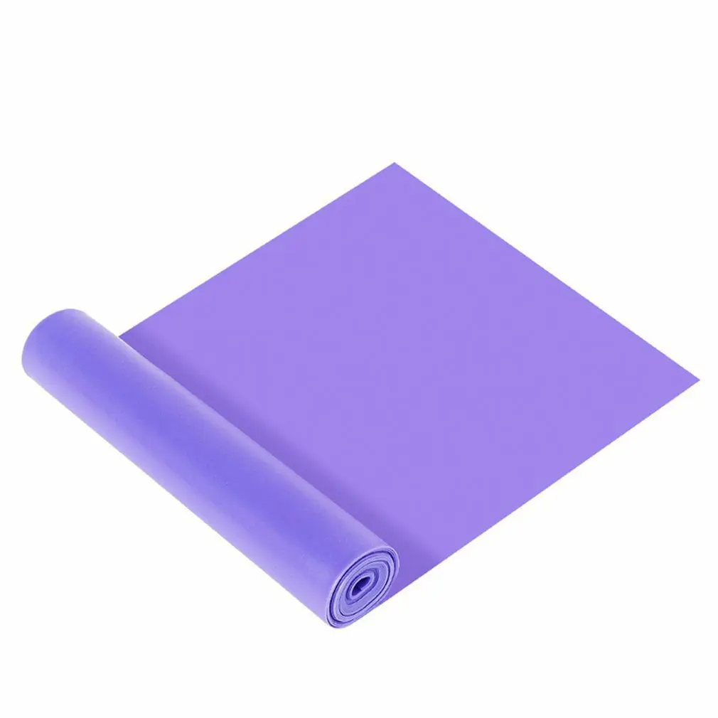 

TPE Yoga Elastic Band Exercise Resistance Bands Pilates Stretch Loop Rubber Band Fitness Workout Training Pull Rope for Gym